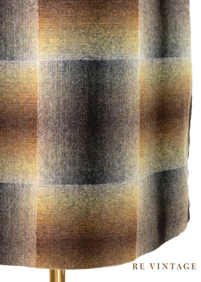 透著黃光の彩色玻璃毛呢裙裙（26"）5