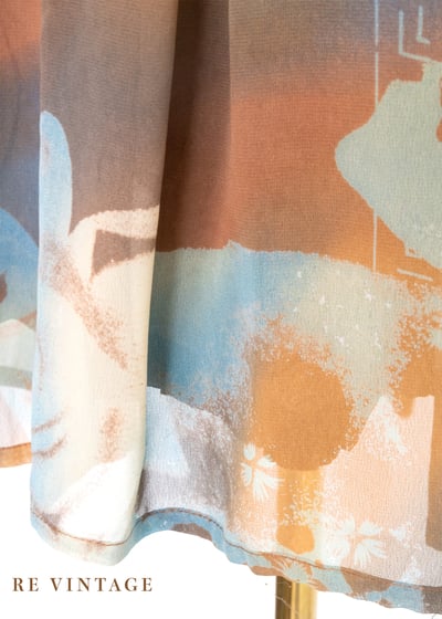 幻影玫瑰雪紡長裙（26"-27"）7