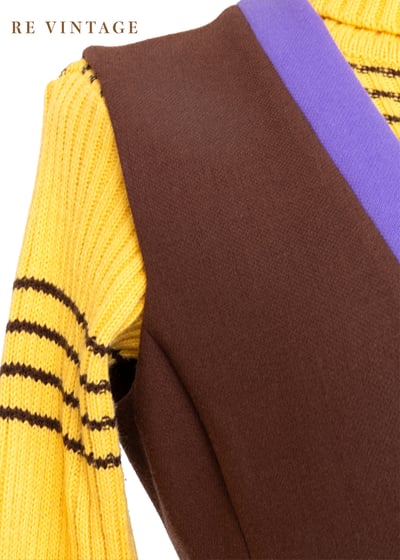 『歐洲寶物』Brunette 氣質版型剪裁秋冬洋裝13