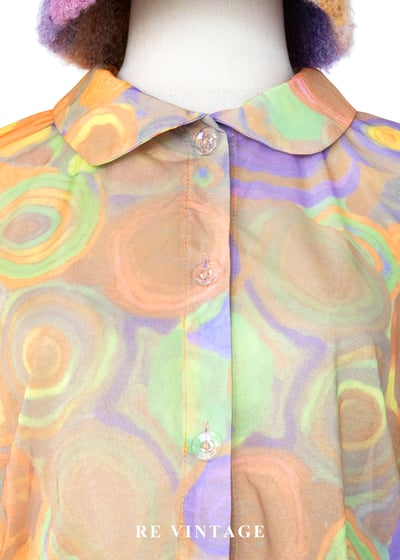 夢境中的行星帶網紗上衣4