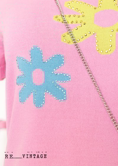 你是小花三朵小花薄款針織上衣9