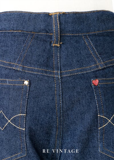 閃閃Betty 牛仔喇叭褲褲（中腰 28"）9