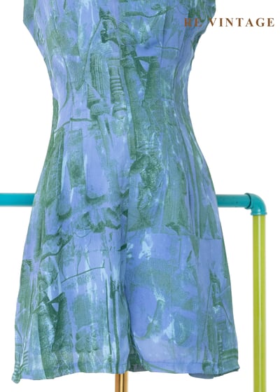 畫布之間 - 濃縮風景完美剪裁連身褲9