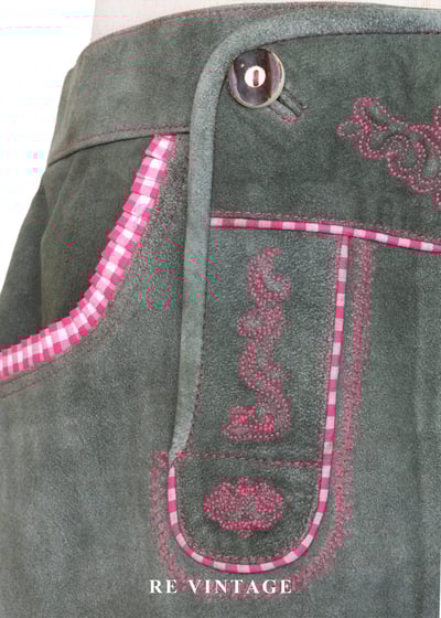 『歐洲寶貝』阿爾卑斯山少女心麂皮短裙5