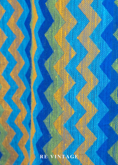 套裝裙子 - 藍調信號像素浪潮短裙（23"）11