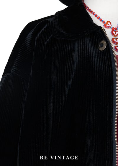 質感單品 - 直紋燈芯絨低調光澤夾克外套7