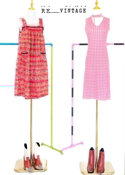 藍莓の粉紅日記吊帶洋裝2