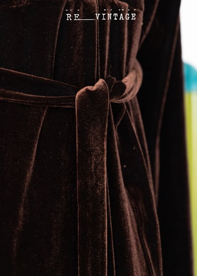 彩虹巧克力工廠絨布長洋裝6