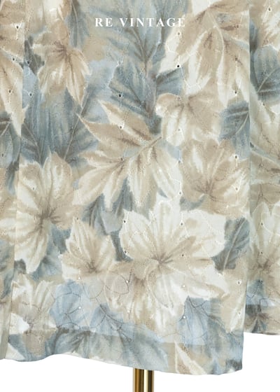 南法莊園 - 低飽和大地色花卉細肩帶洋裝6