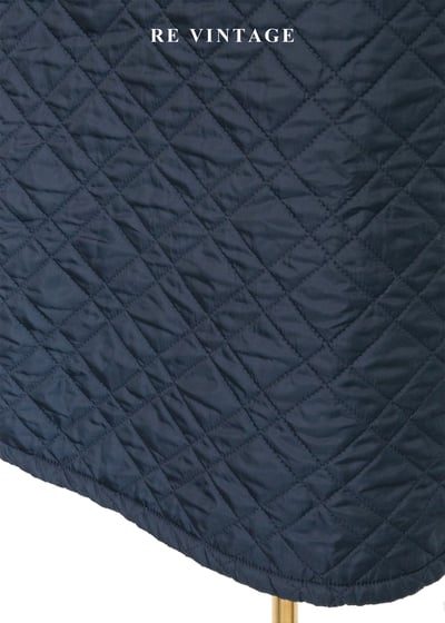 必備單品 - Quilted Navy Skirt 暖暖長裙（27.5"）5