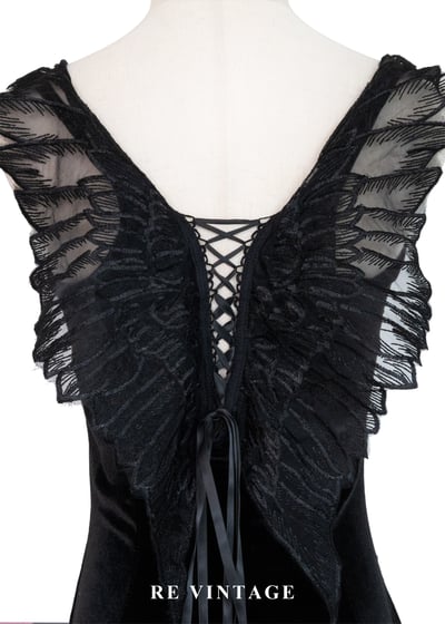 夜翼危險天使絨布洋裝14