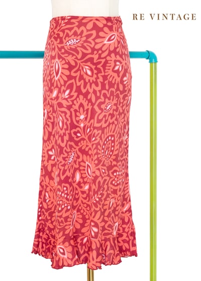 Raspberry 粉系圖騰美裙（25-28"）1