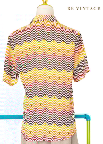 艷陽波紋夏日襯衫9