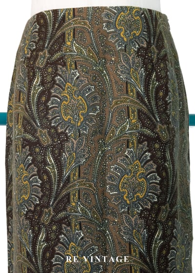 歐洲壁紙Ｘ東方植物紋流蘇美裙（26"）7