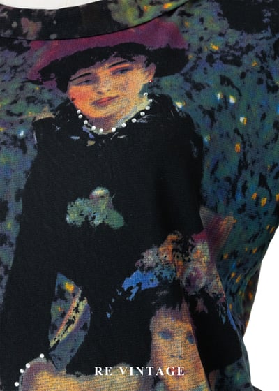 印象派朦朧筆觸仕女上衣6