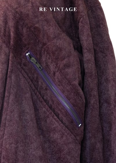 微醺梅洛酒水洗菱格紋夾克外套9