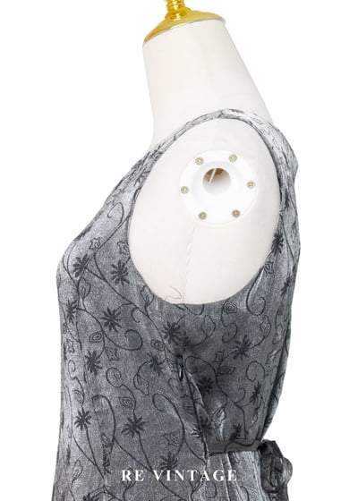 銀河裡的雛菊 - 銀線花卉連身長裙10