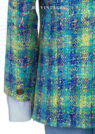 莫內花園裡的冬日海洋西裝外套13