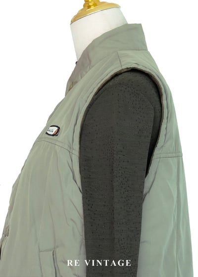 綠精靈絨布尼龍雙面穿背心17