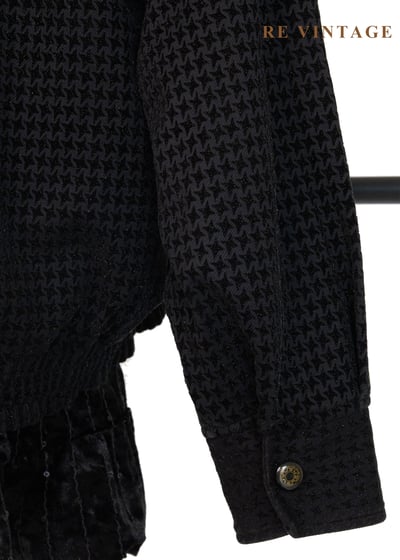 重朔經典千鳥格街頭夾克外套13