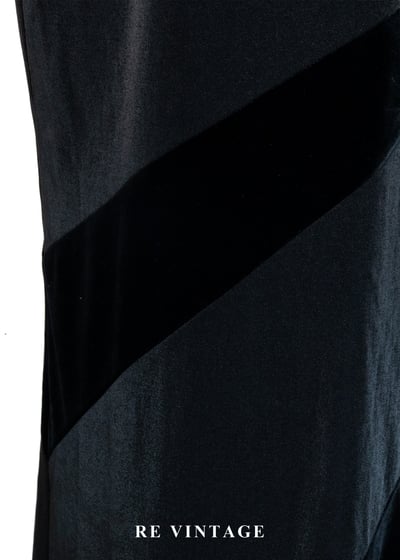 深邃層次流動弧形高腰長裙（24"）4