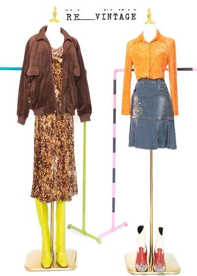 辣辣豹紋絨布長版洋裝4