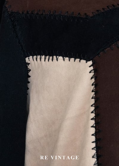 流浪地圖 - 個性拼接流蘇上衣7