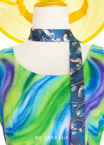 夏日維他命 - 流動撞色迷你洋裝3