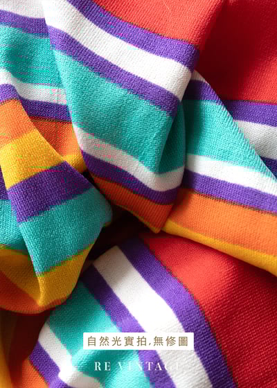 紅寶石甜蜜彩虹長版上衣/迷你洋裝13