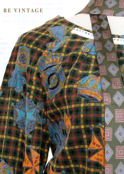 國王皇冠深綠色燈芯絨上衣4