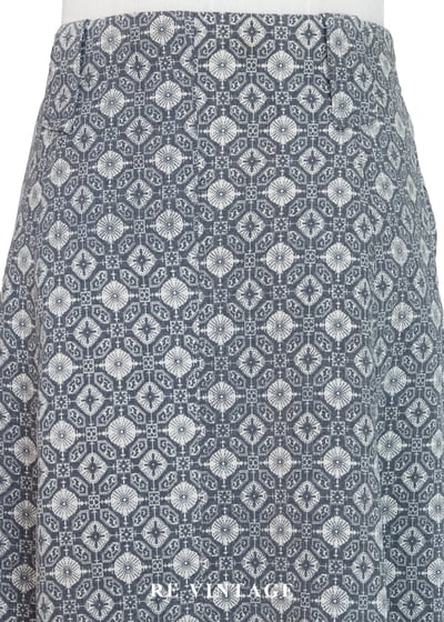 Light Gray 幾何塔羅傘狀長裙（25"）8