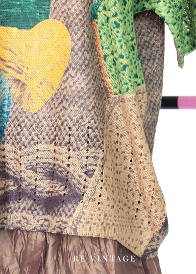 印上可愛針織紋路の薄款針織上衣10