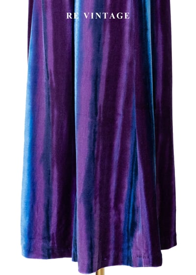 極光極限 - 迷幻漸層線條垂墜領長洋裝12