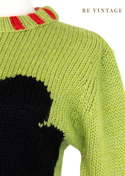 分享幸運分享草草針織毛衣10