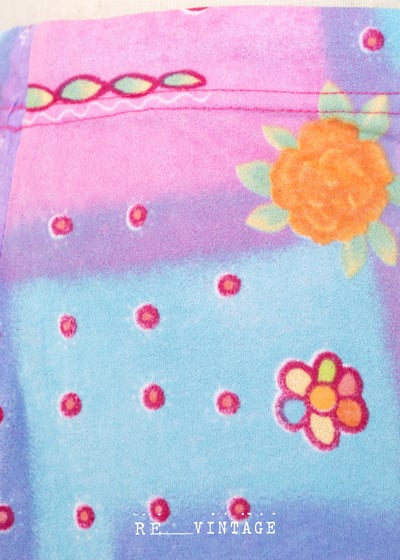 霓虹燈橘色玫瑰短裙（25"）8