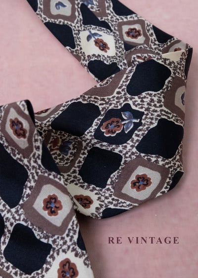 午夜花磚舊時光領帶9