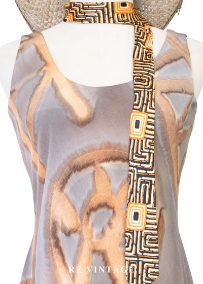 沙丘符號旅途痕跡長洋裝5