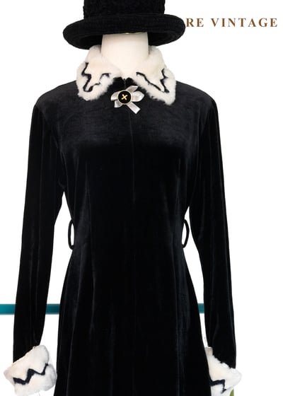 雪白公主復古少女歌德洋裝3