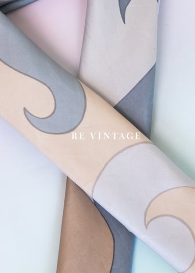 藍色風火硬挺絲巾6