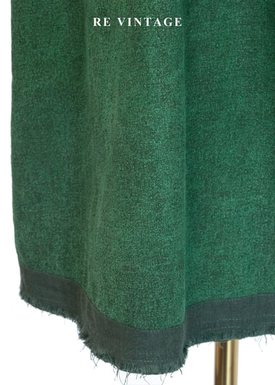 森林系植物面亞麻混紗色一片式長裙（26-30"）8