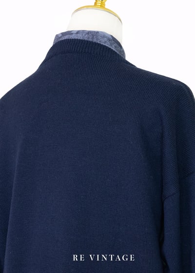 跳格子遊戲針織套頭毛衣11