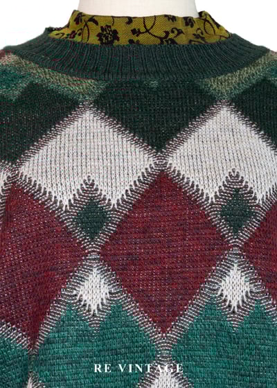 Autumn in argyle 文藝靈魂格紋毛衣8