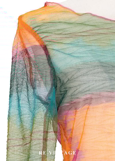 光的溫度-顏色呼吸網紗上衣5