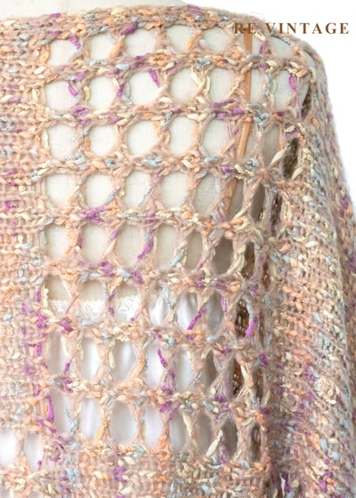 夕陽下的橘光蜘蛛網空氣感毛衣洋裝11