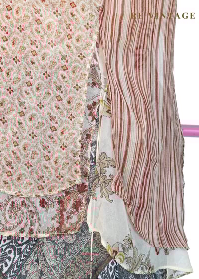 燕麥紅花卉迷人削肩背心11