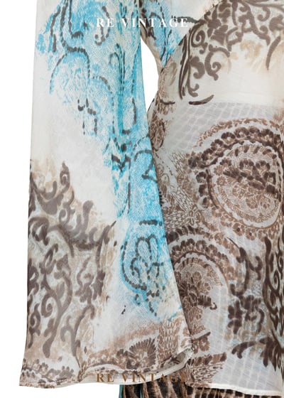 吟遊詩人 - 編織繫繩花會圖騰仙氣上衣6