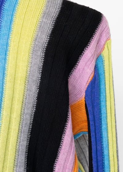 日本製 - 彩虹線條針織毛衣10