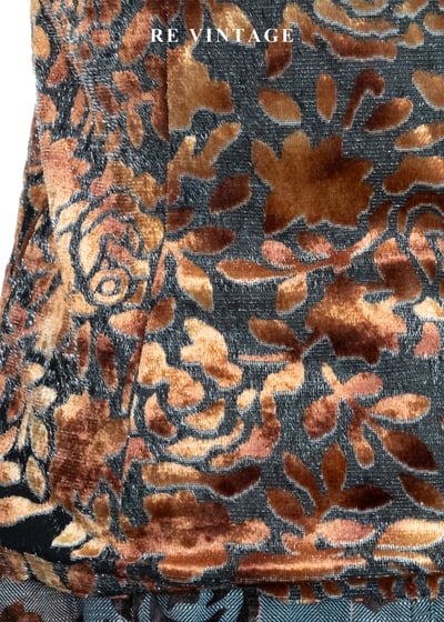 落日玫瑰 - 浮雕花絨背心9