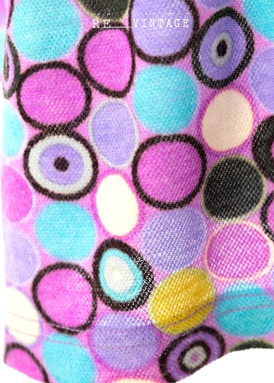 普普圈圈輕薄針織迷你洋裝10