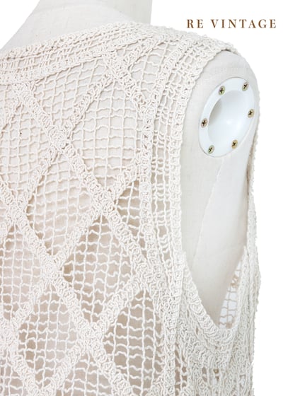 Happy Vacation 香草白織品長版背心/洋裝12